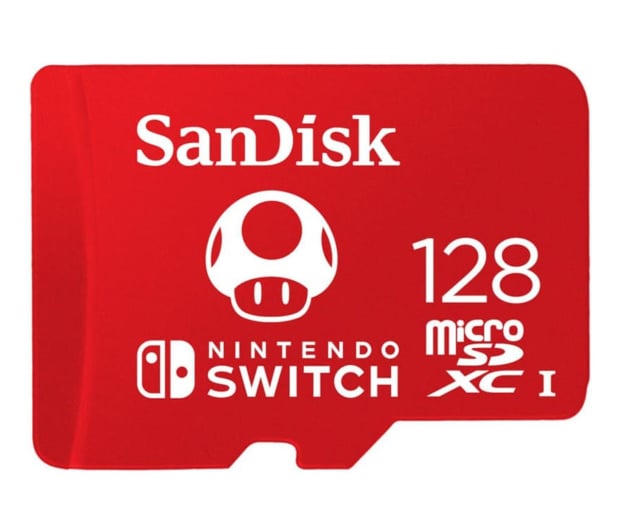Sandisk 128GB microSDXC 100MB/s A1 V30 Nintendo Switch - 581871 - zdjęcie